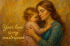 Mother’s Day Card – Oil Painting - Image